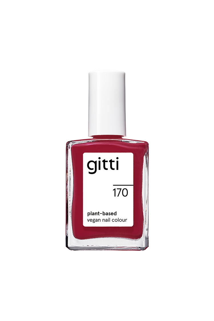 gitti-no-170-plant-based-nagellack-gedecktes-magenta-rot image 1