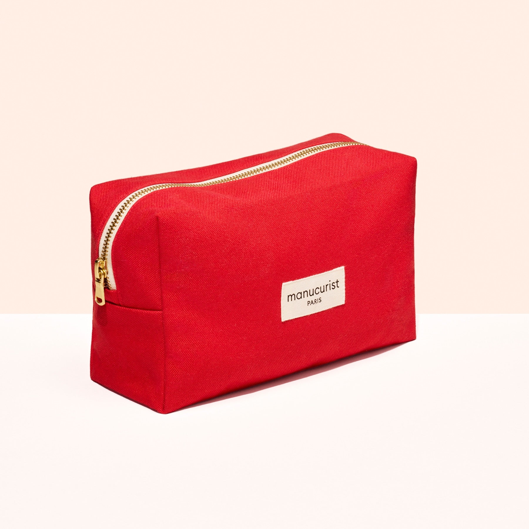 manucurist-rotes-necessaire-aus-bio-baumwolle-tasche-f-r-green-flash-routine image 1