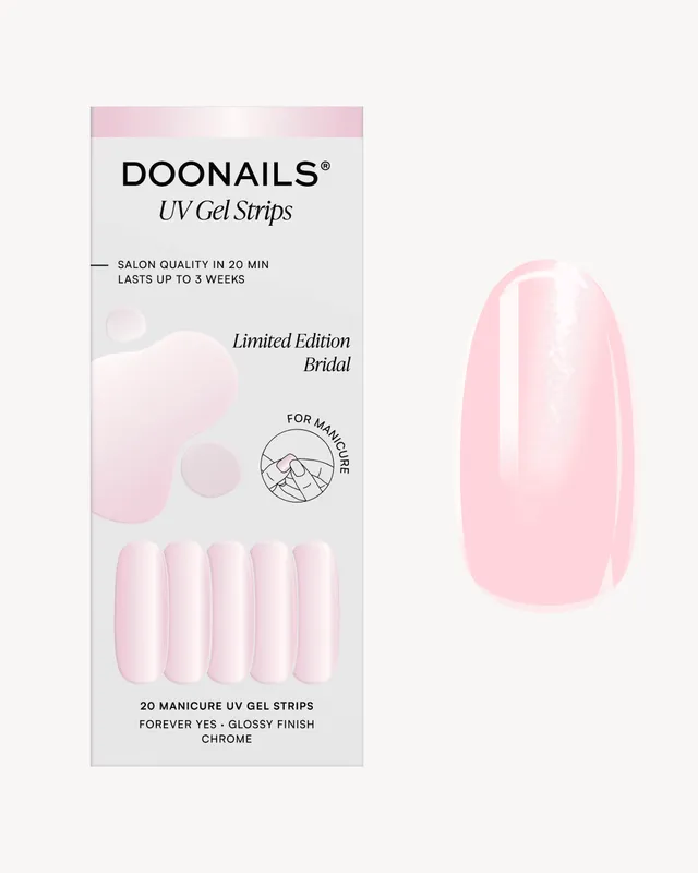doonails-forever-yes-uv-gel-strips-limited-edition-pink-chrome image 1