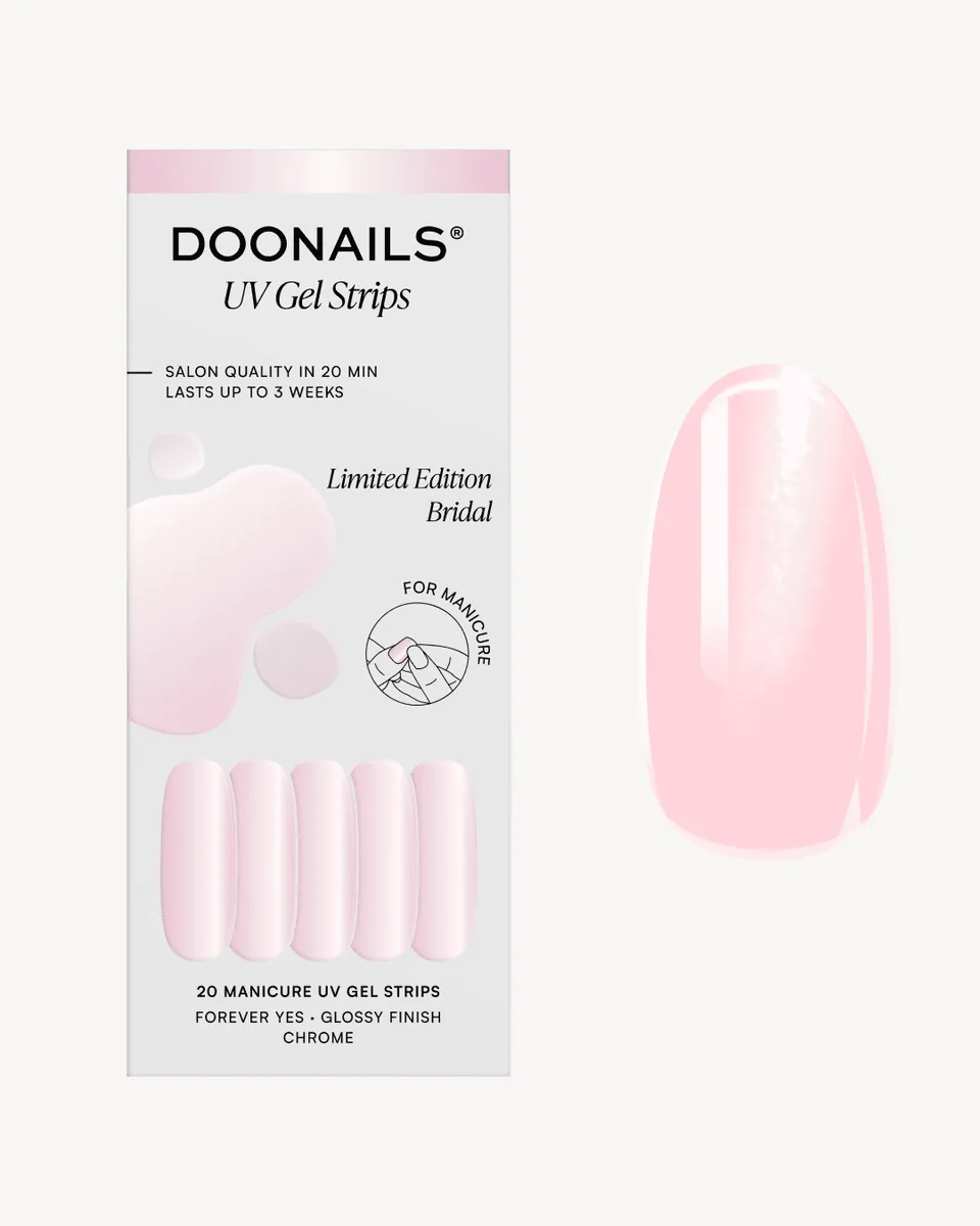 doonails-forever-yes-uv-gel-strips-limited-edition-pink-chrome image 1