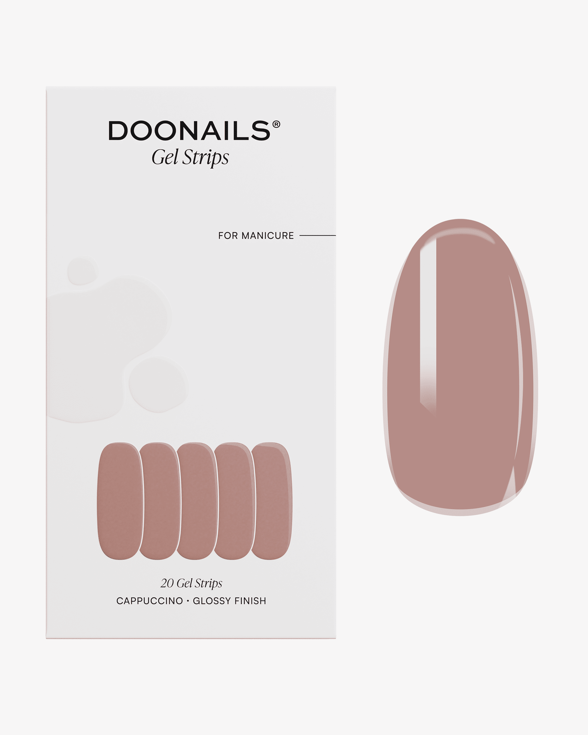 doonails-cappuccino-uv-gel-strips image 1