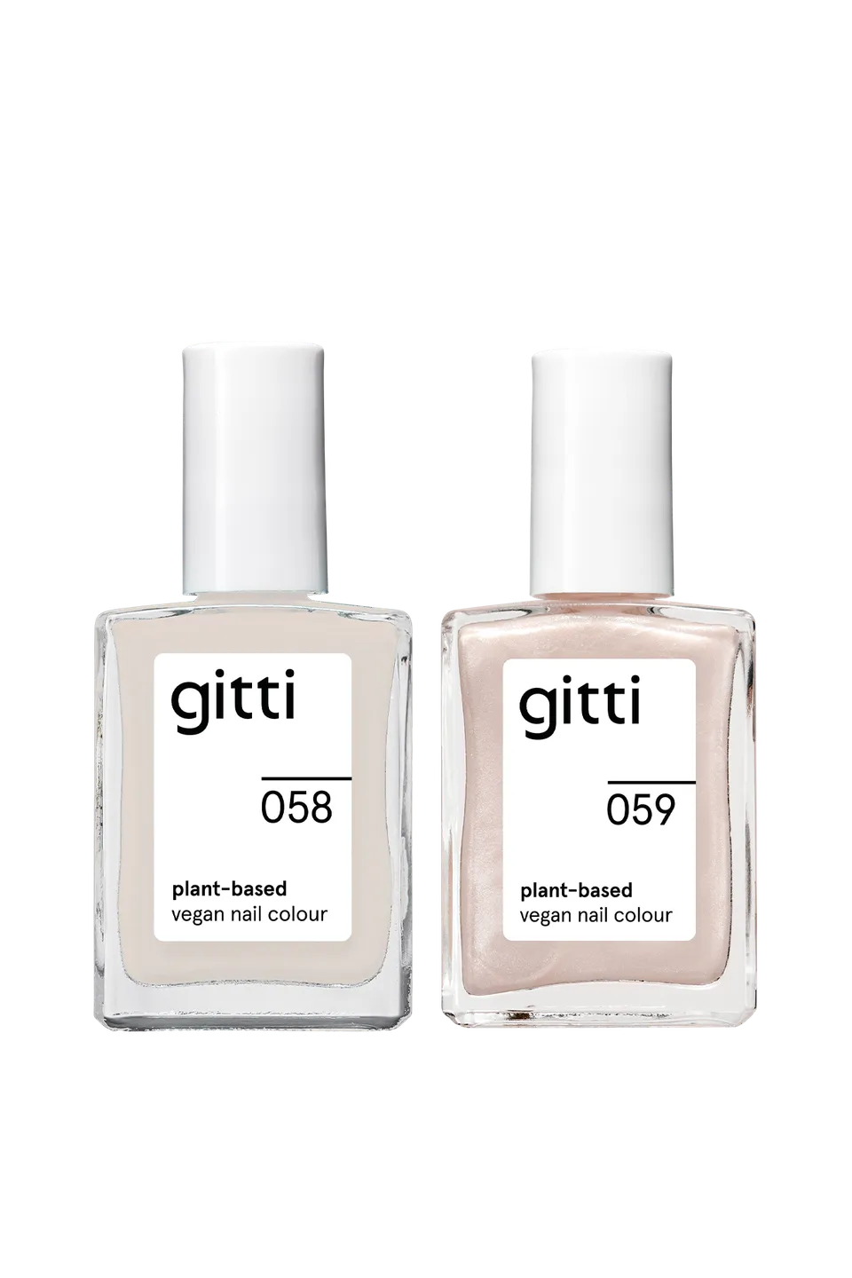 gitti-plant-duo-pflanzenbasiertes-nagellack-set-2x15-ml-farben-oder-top-base-coa image 1