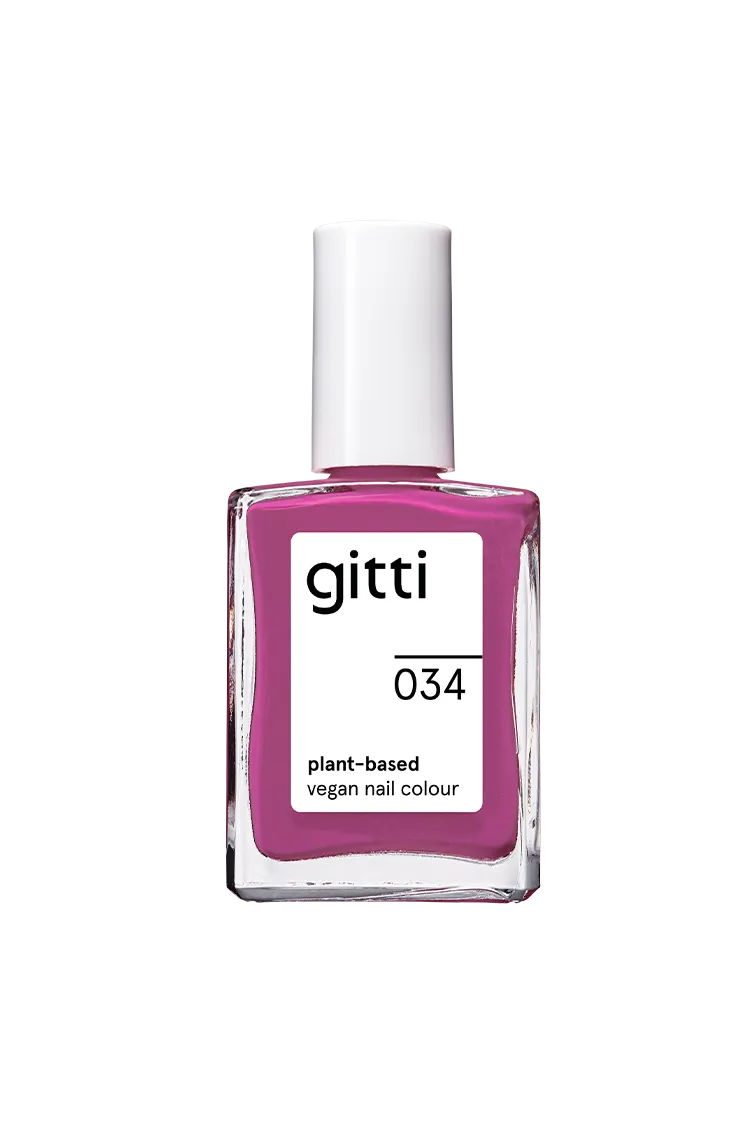 gitti-no-034-plant-based-nagellack-in-elektrisierendem-fuchsia image 1