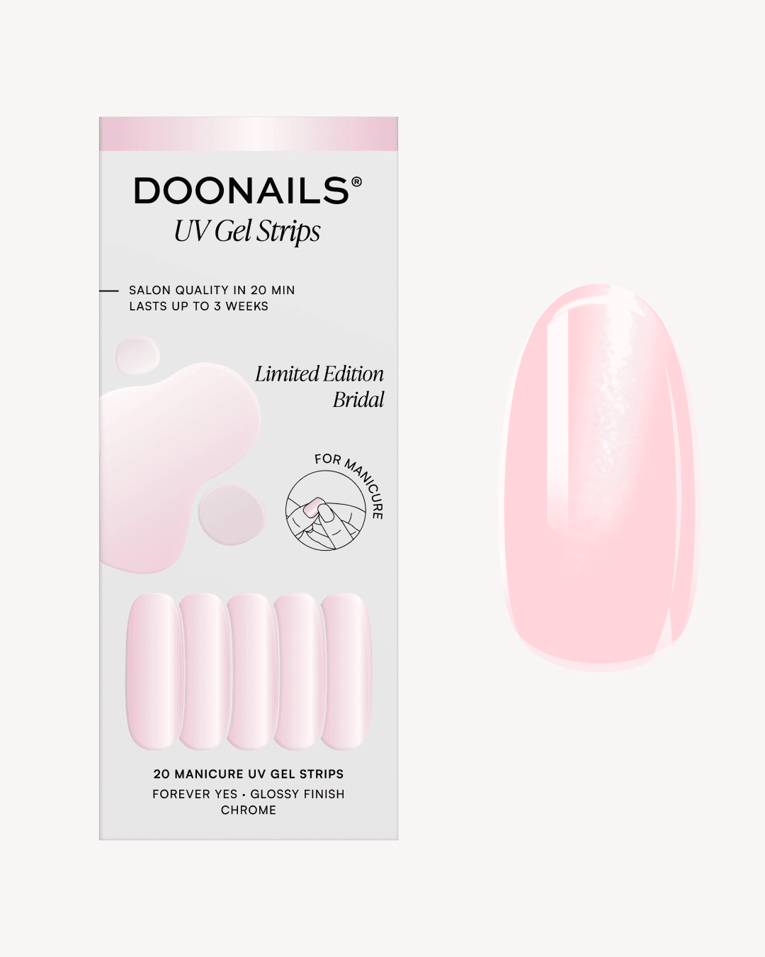 doonails-forever-yes-uv-gel-strips-limited-edition-pink-chrome image 1