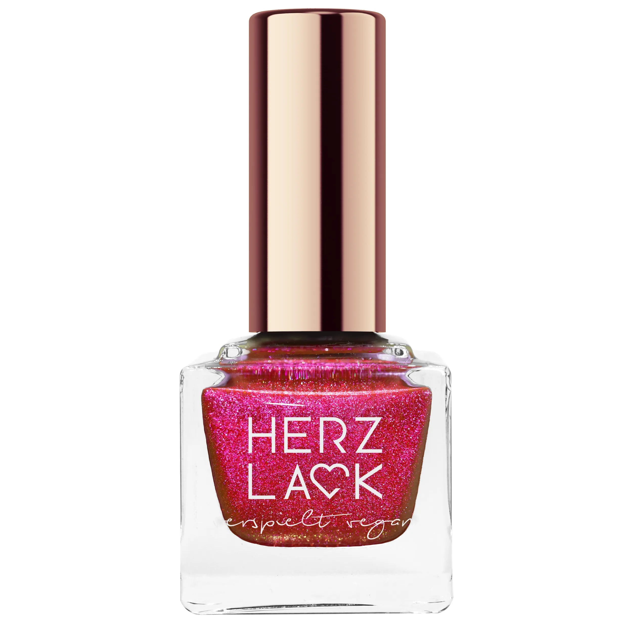 herzlack-himbeerlich-veganer-nagellack-pink-holo-linear-11ml image 1