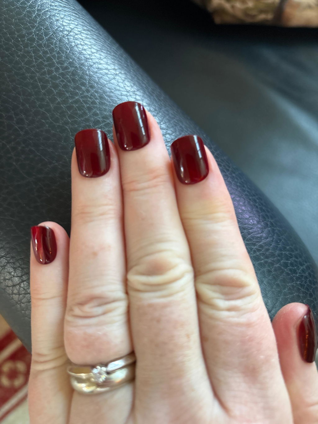 Schickes Rot mit Tiefe