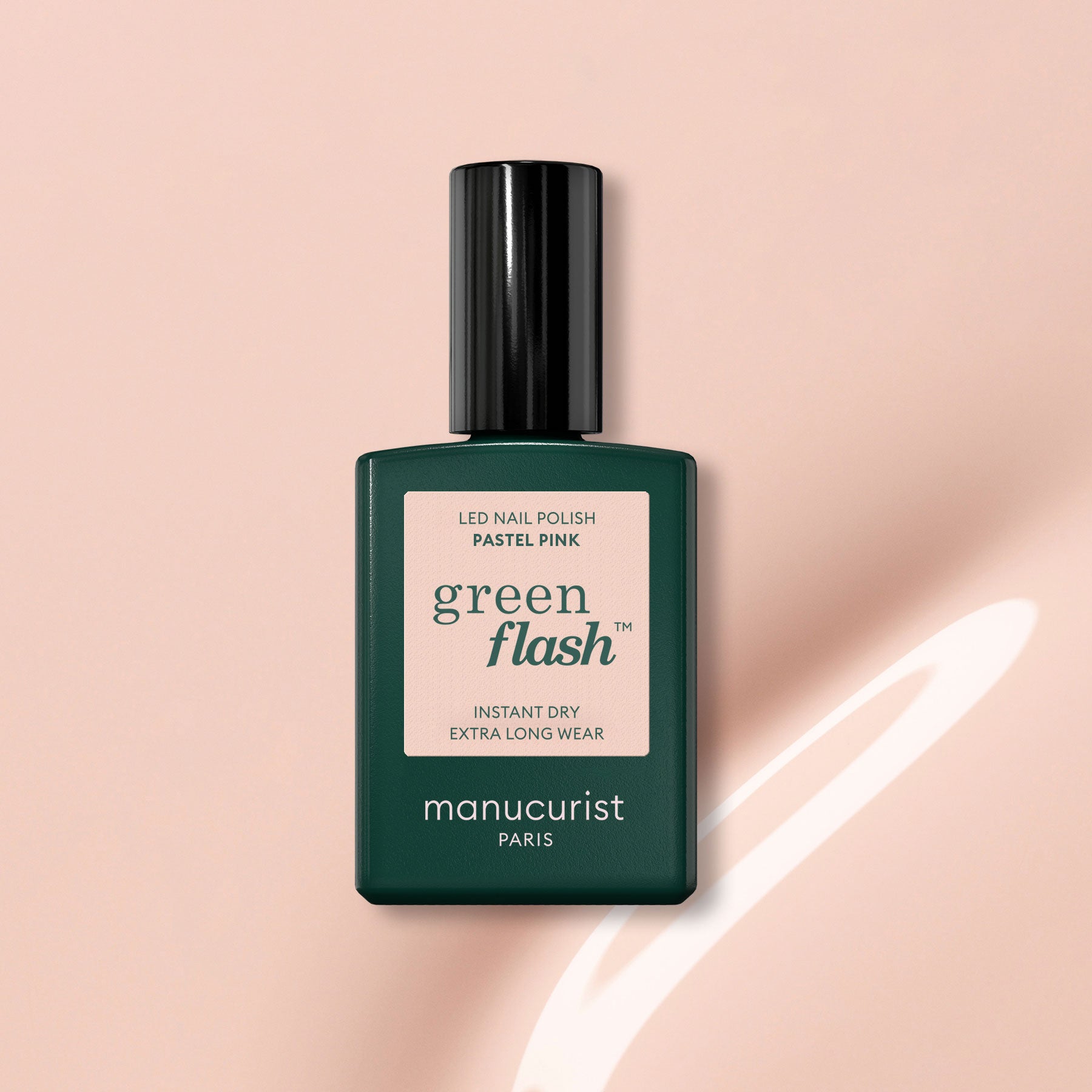 manucurist-green-flash-pastel-pink-semi-permanenter-gel-nagellack image 1