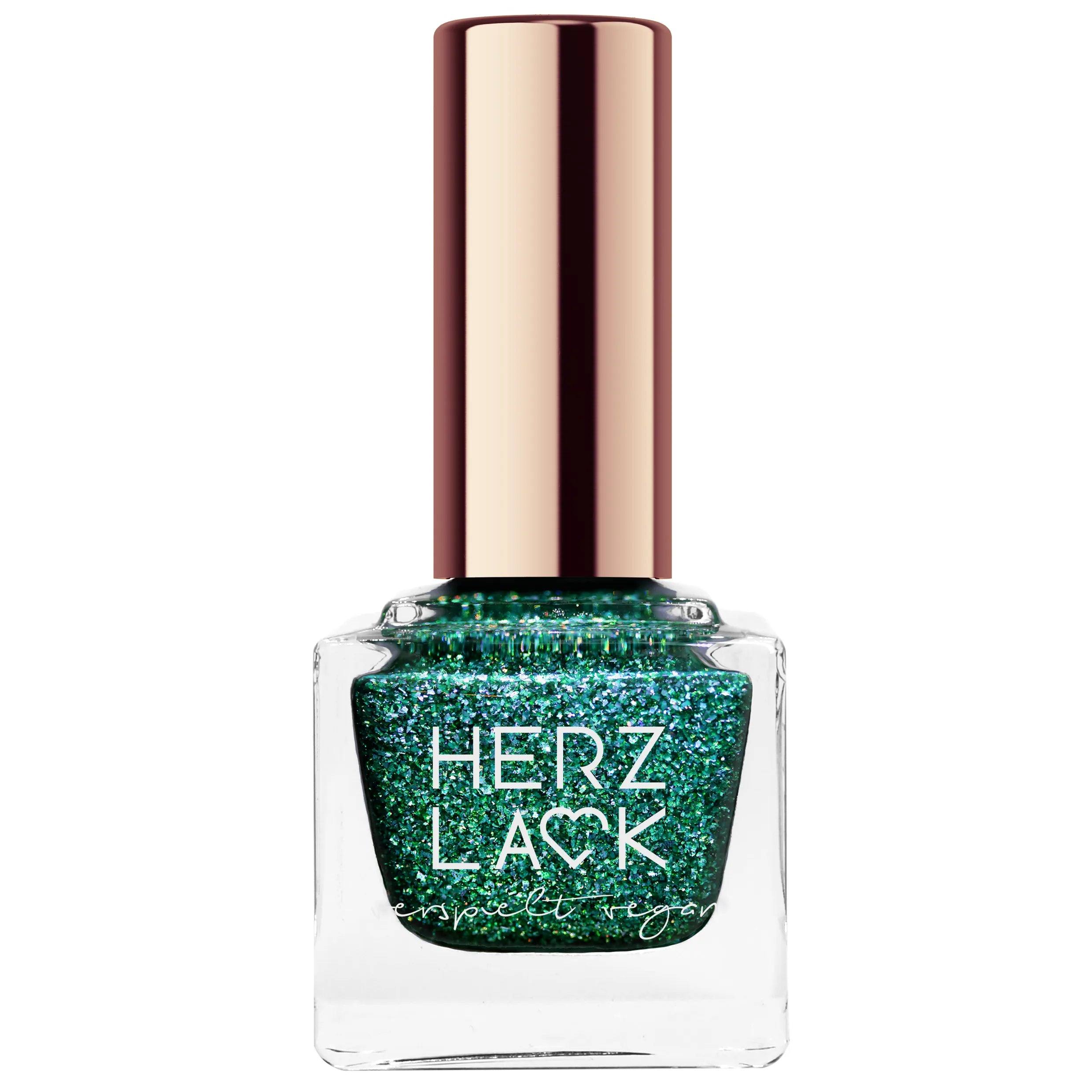 herzlack-smaragd-holo-diamond-veganer-holo-nagellack-dunkelgr-n-11-ml image 1