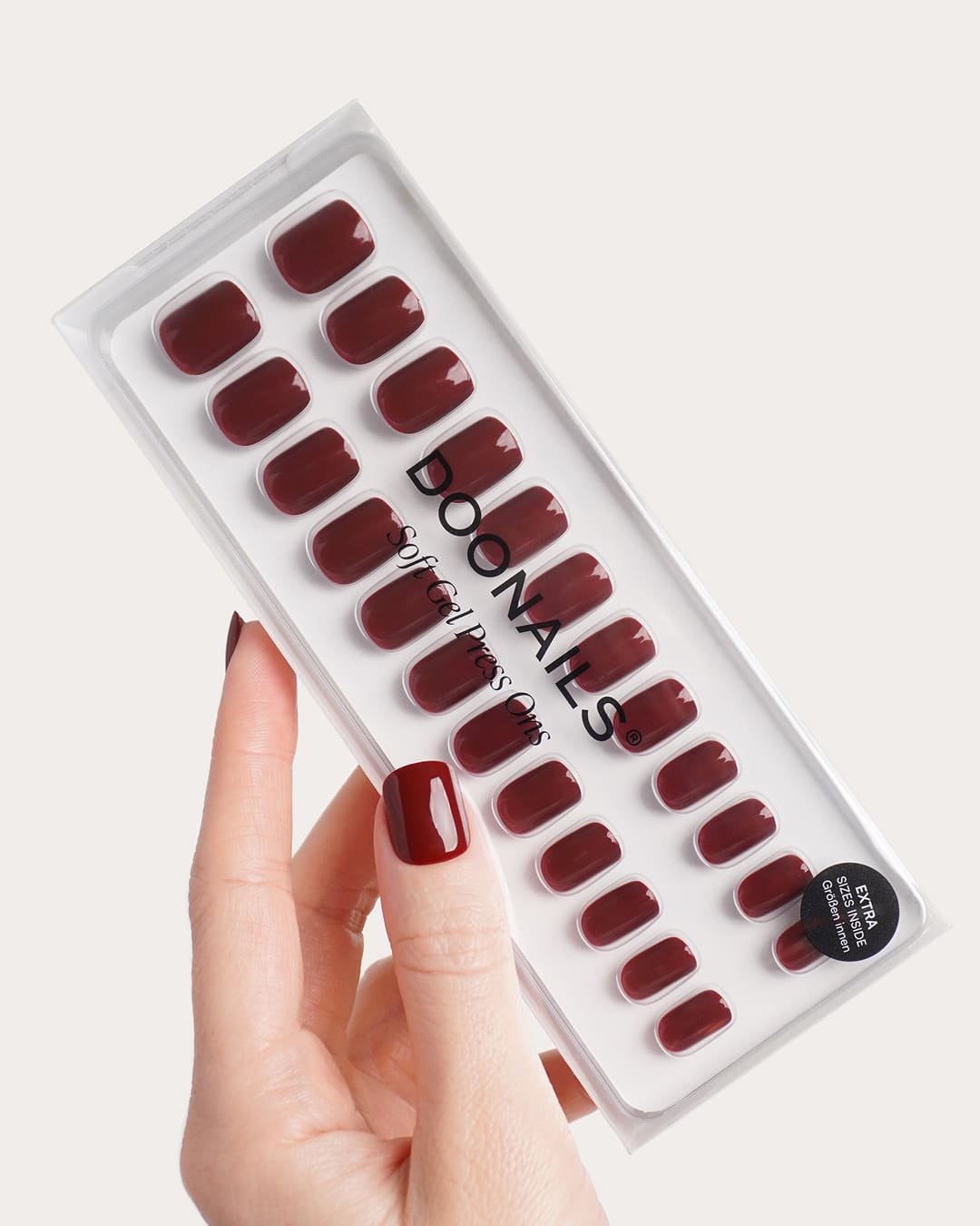 doonails-love-paris-soft-gel-press-ons-extra-short-square-burgundy image 3