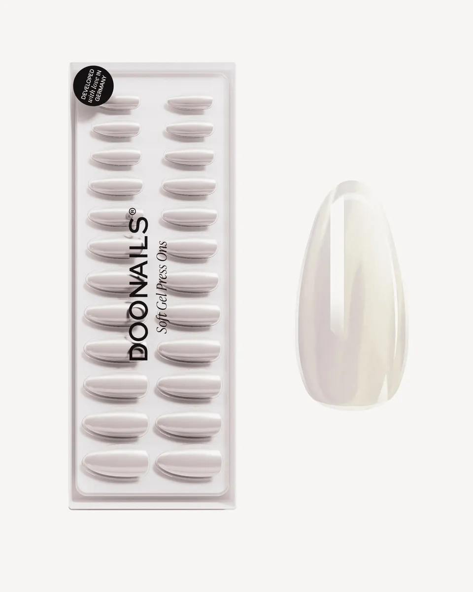 doonails-toffee-medium-almond-soft-gel-press-ons-nude image 1