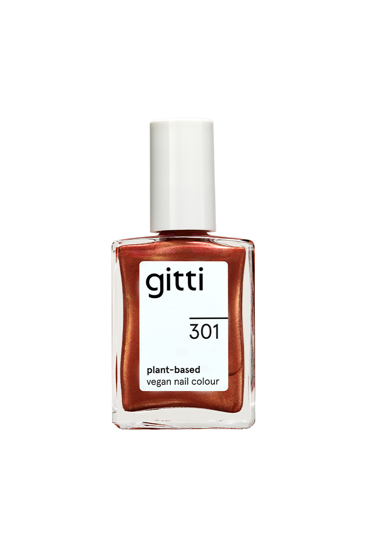gitti-no-301-plant-based-nagellack-warmer-metallic-rotton image 1