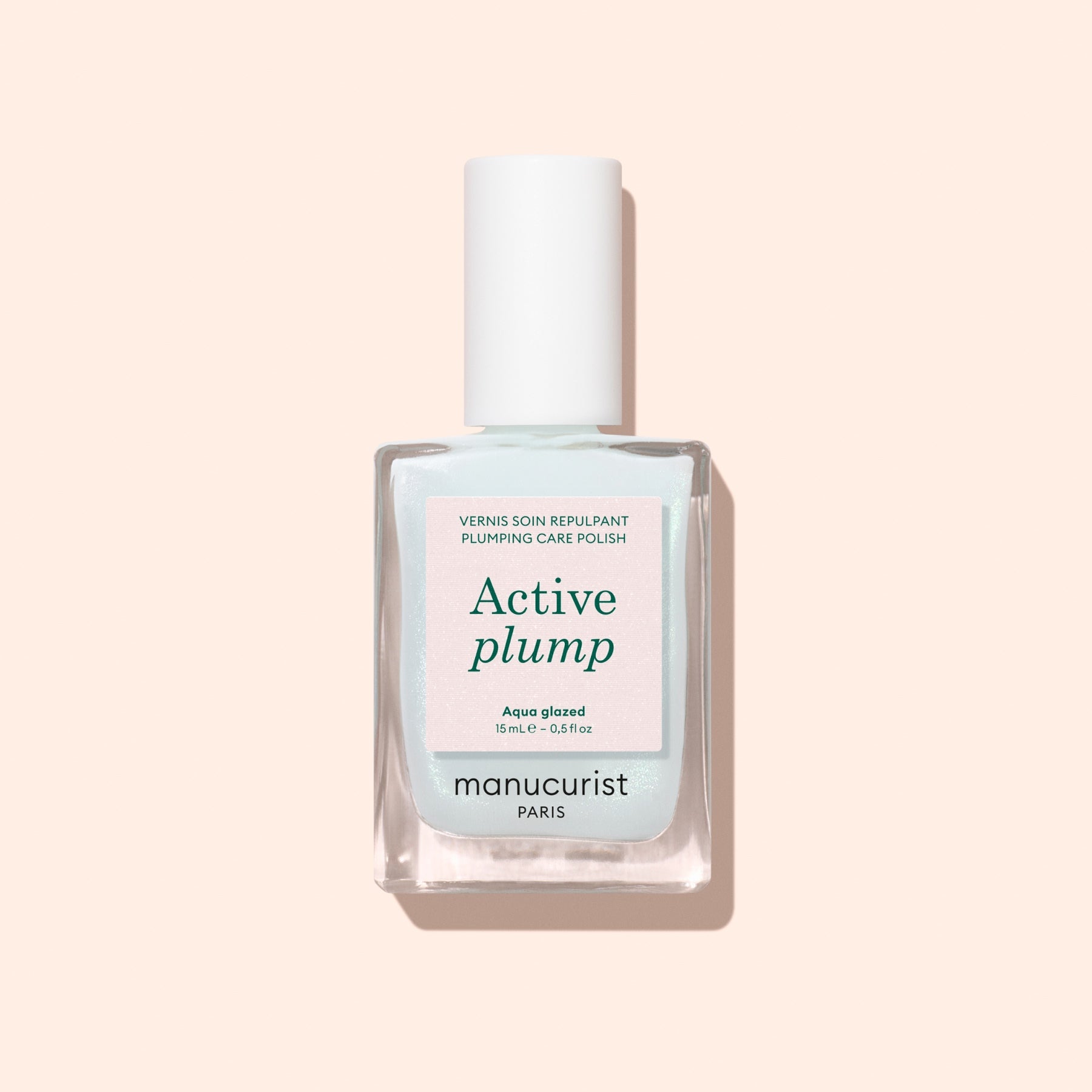 manucurist-active-plump-aqua-glazed-pflegelack-mit-kollagen image 1