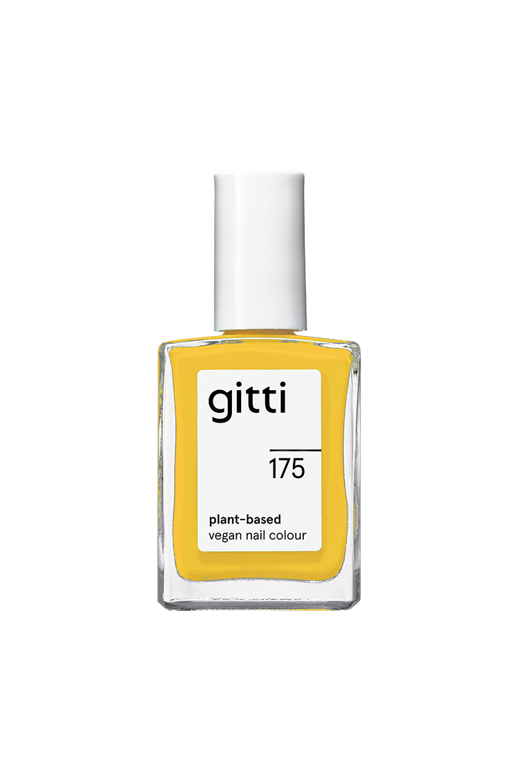 gitti-no-175-pflanzenbasierter-nagellack-sonniges-gelb image 1