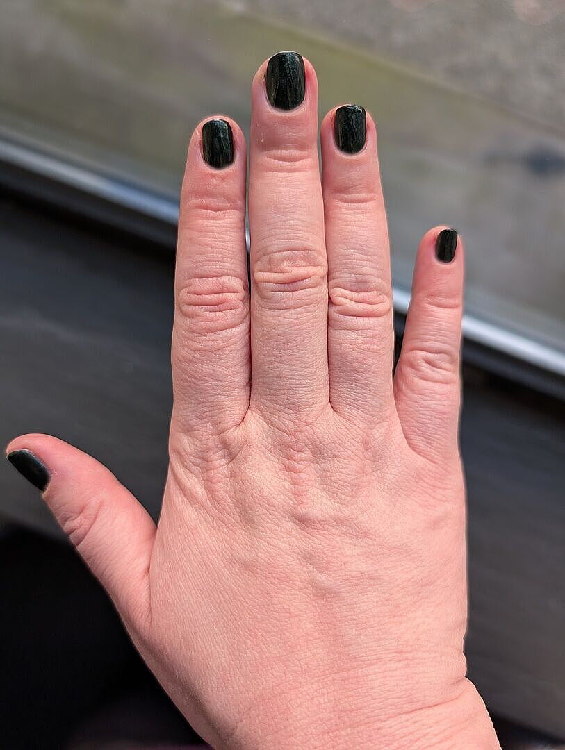 Wunderschönes Tannengrün mit Glitzer
