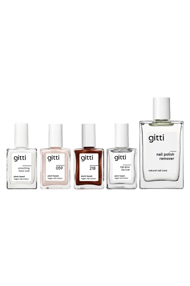 gitti-all-in-one-set-plant-based-nagellack-set-2-farben-base-top-entferner image 1