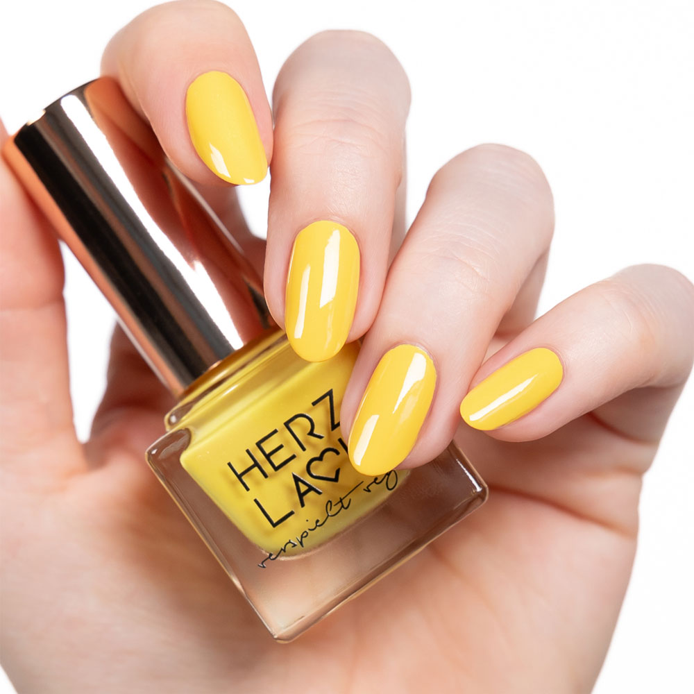 herzlack-sonnenfrida-veganer-nagellack-gelb-gold-schimmer-11ml image 2