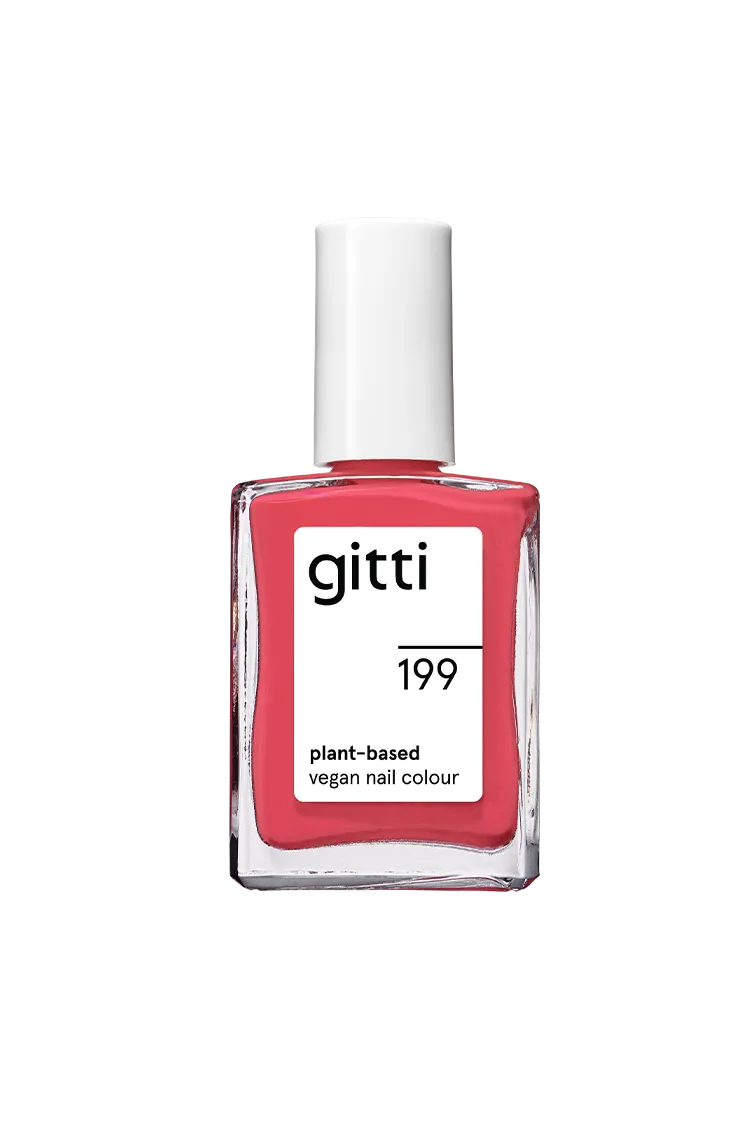 gitti-no-199-nagellack-rosa-rot-pflanzenbasiert image 1