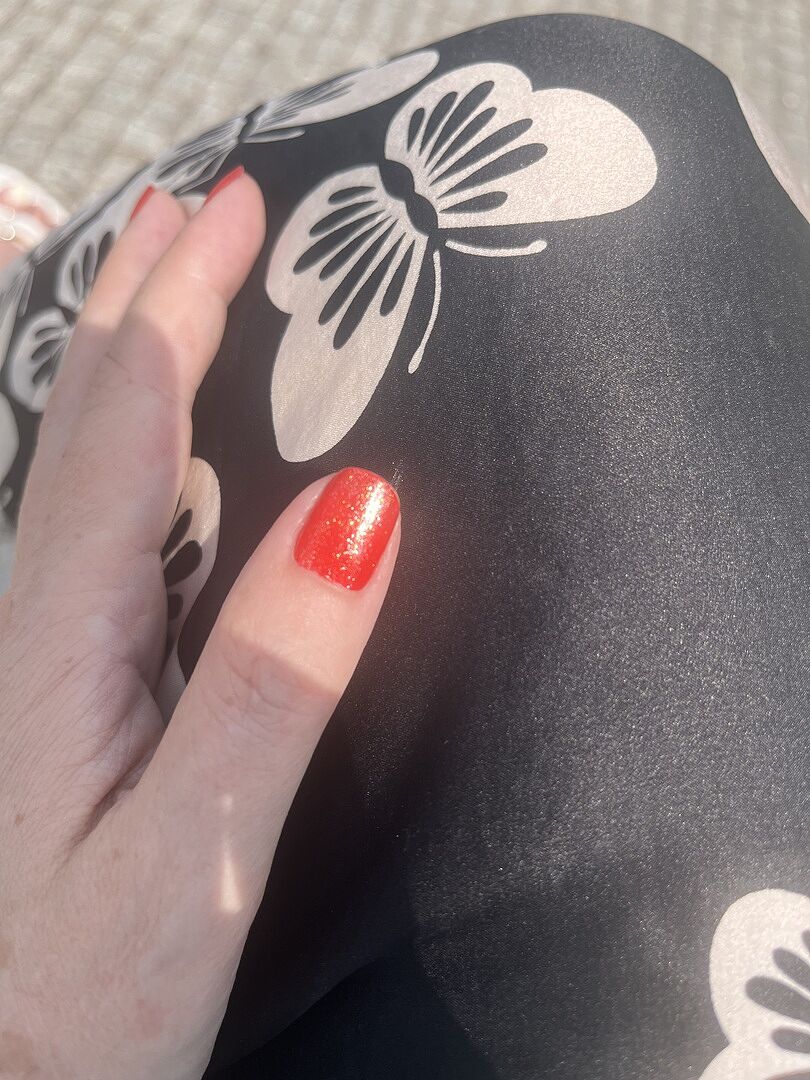 Goldglitzer hält bei mir ewig