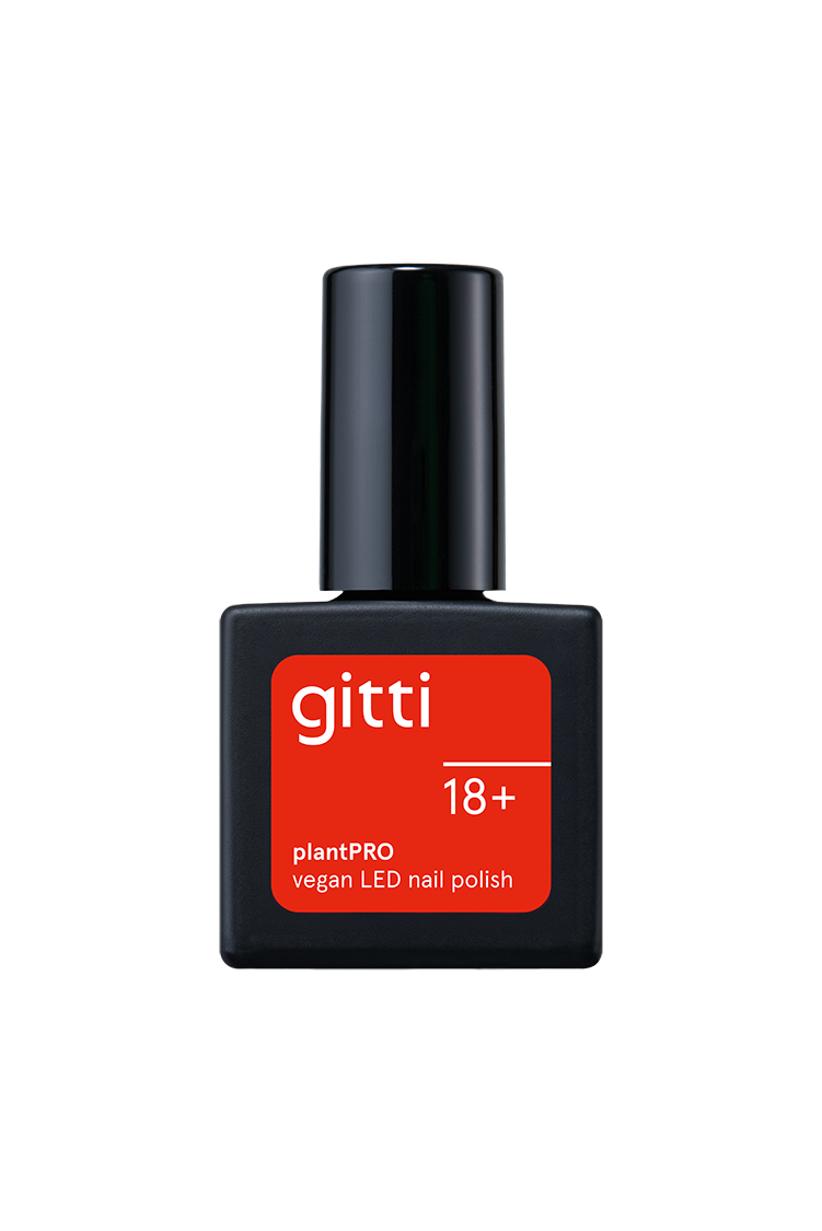 gitti-no-18-plantpro-gel-nail-polish-orange-rot image 1
