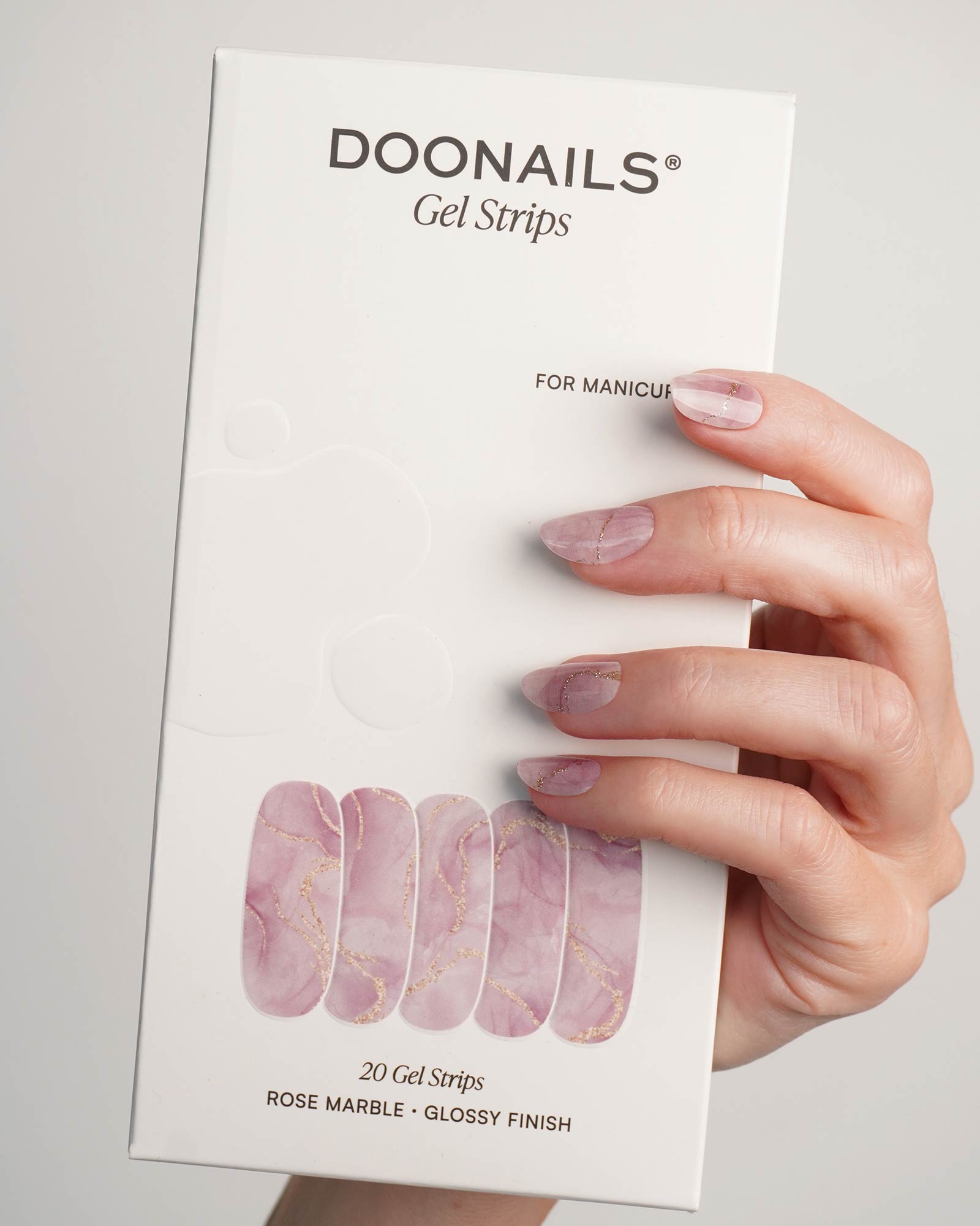 doonails-rose-marble-uv-gel-strips image 3