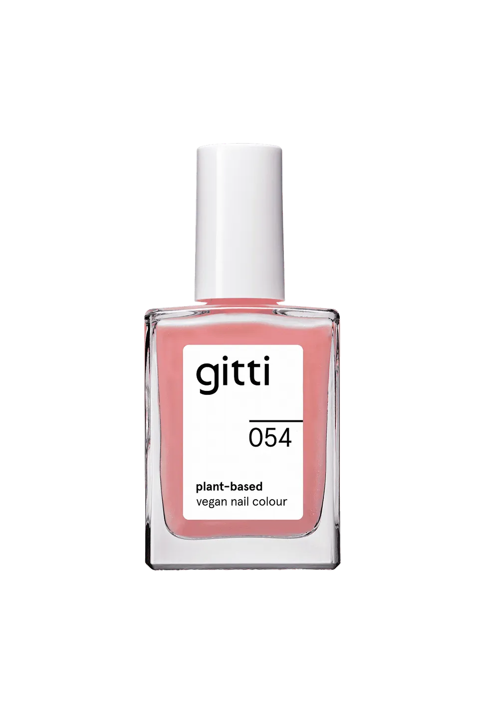 gitti-no-054-plant-based-nail-polish-strawberry-pink-schimmer image 1