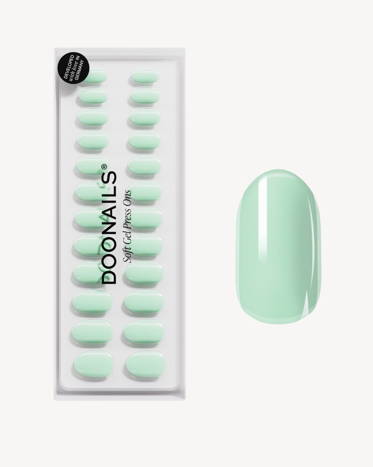doonails-cute-cucumber-medium-round-soft-gel-press-ons image 1