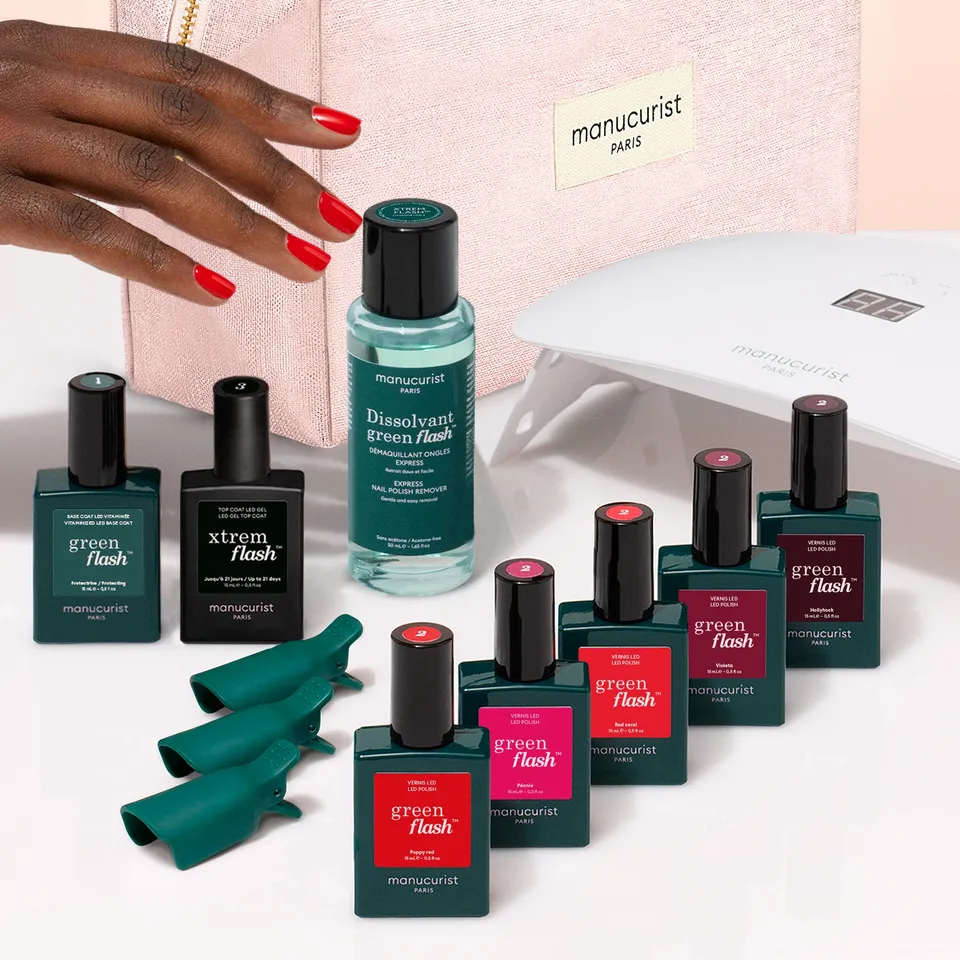 manucurist-green-flash-super-starter-set-semi-permanentes-nagellack-kit image 1