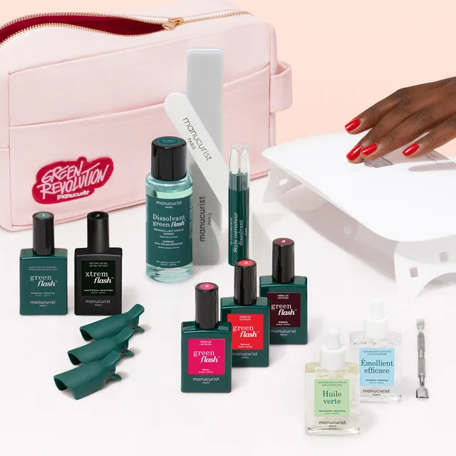 manucurist-green-flash-necessaire-addict-vollst-ndiges-semi-permanent-kit-mit-ta image 1