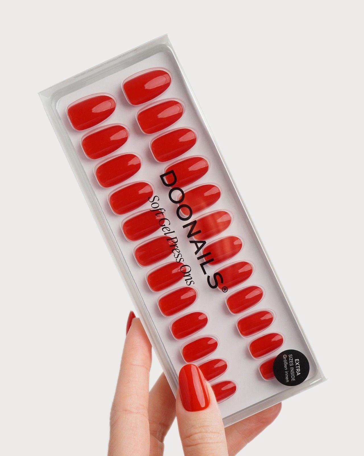 doonails-rose-red-medium-round-soft-gel-press-ons-klassisches-rot image 3