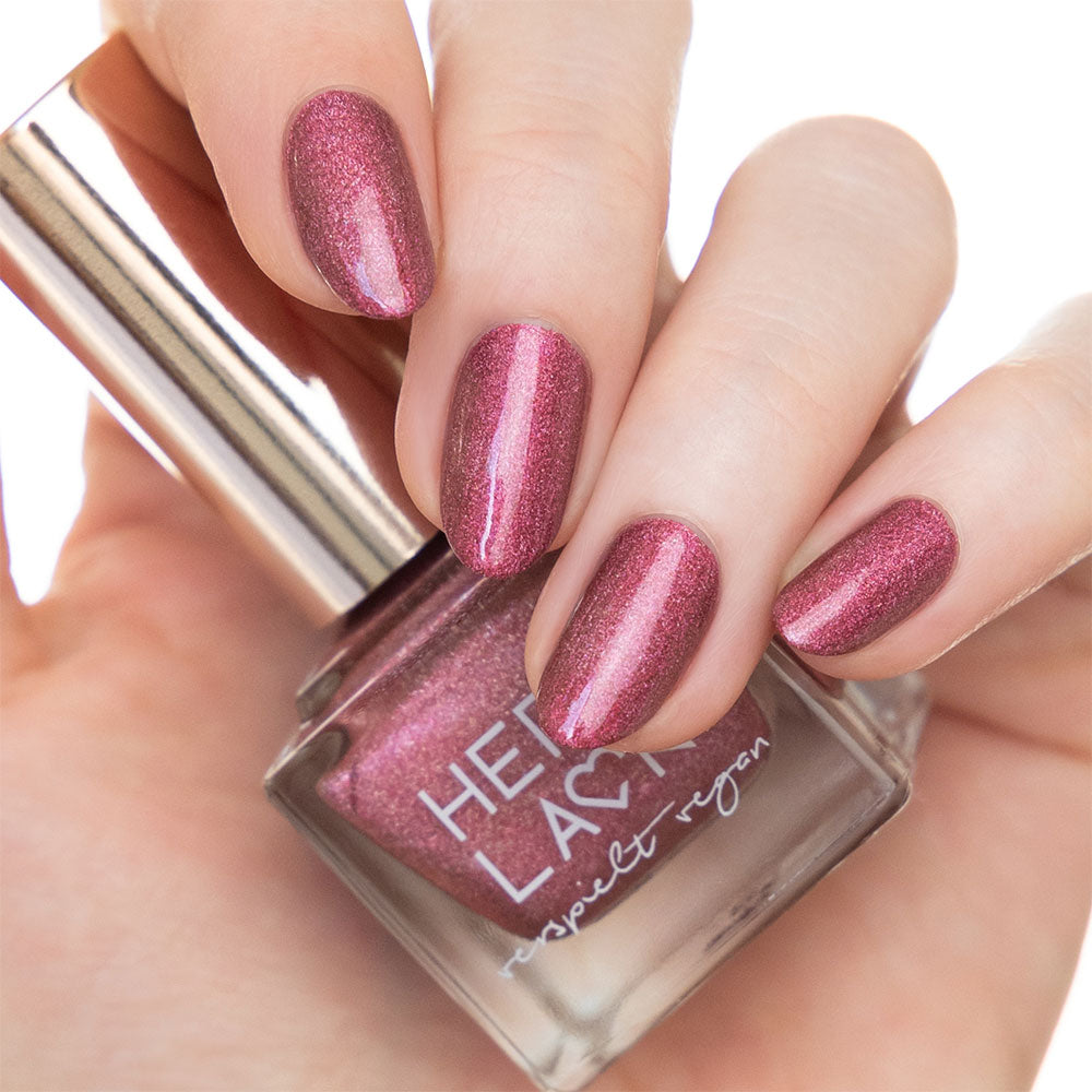 herzlack-gl-ckskind-rotbrauner-schimmer-nagellack-mit-holo-11-ml image 2