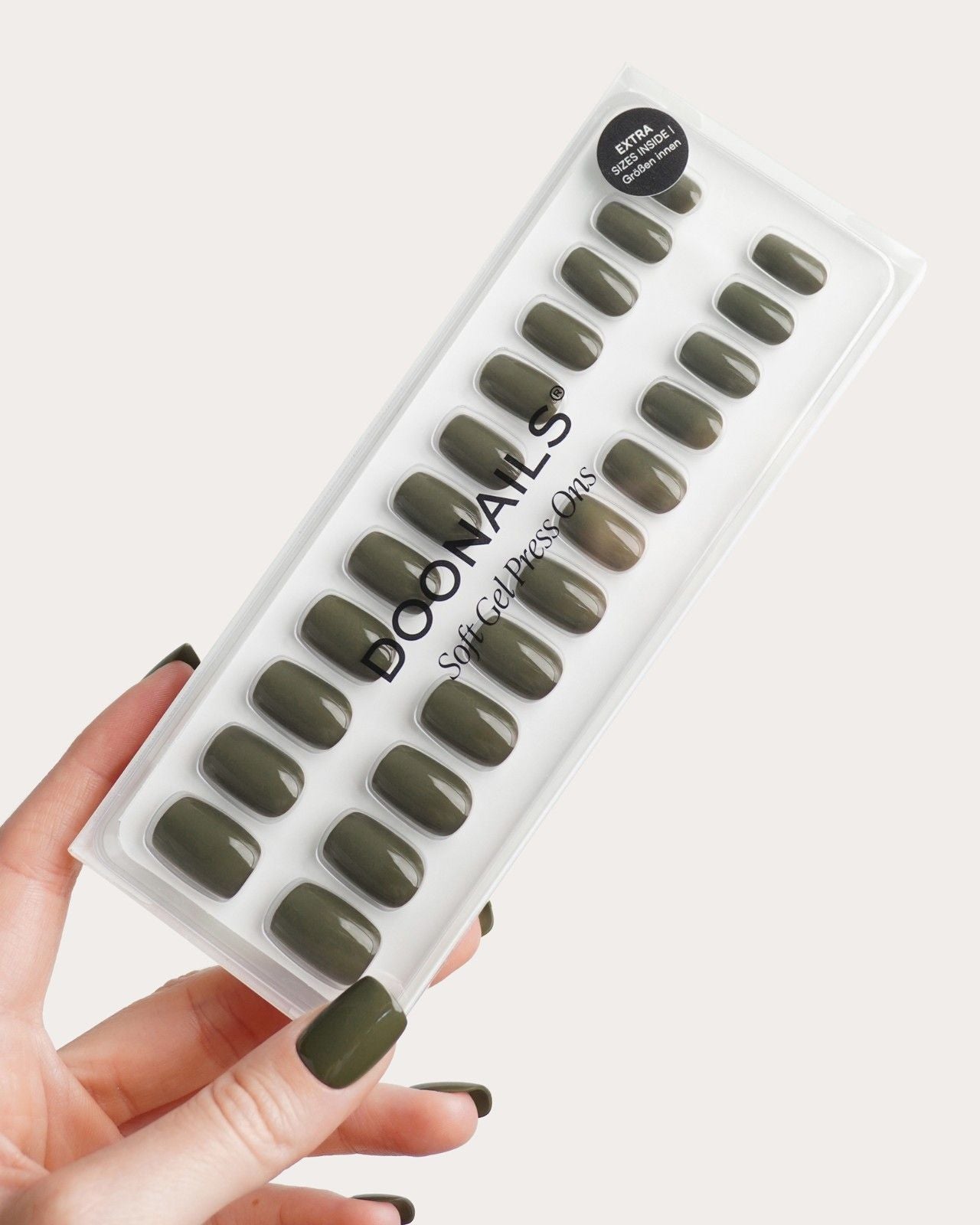 doonails-moss-green-short-square-soft-gel-press-ons image 3