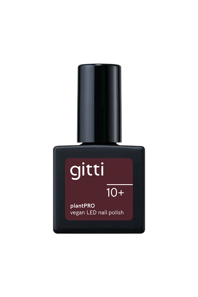 gitti-no-10-plantpro-gel-nail-polish-dark-berry image 1
