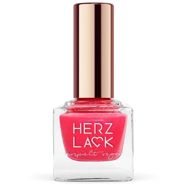 herzlack-wassermelone-nagellack-rot-pink-schimmer-11ml image 1