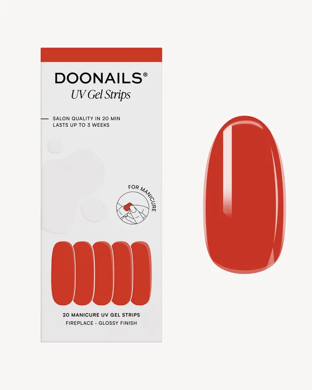 doonails-fireplace-uv-gel-strips-leuchtendes-rot image 1