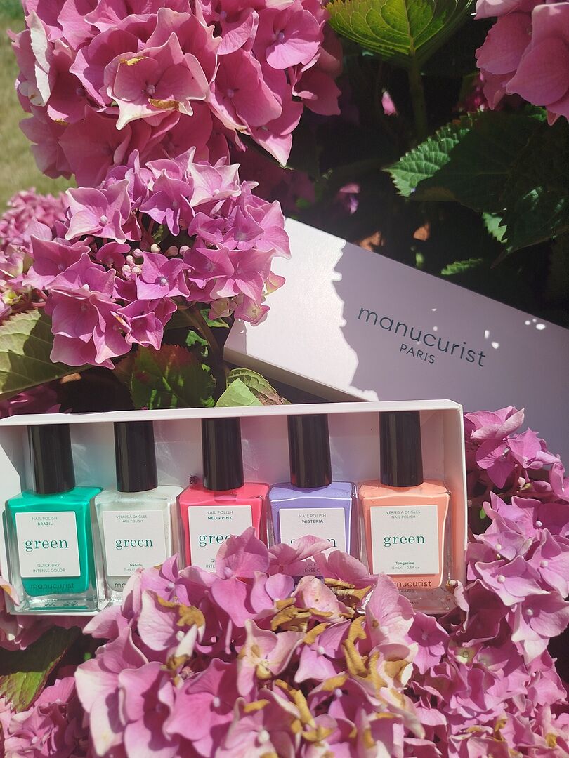 Eine Farbe ausgelaufen