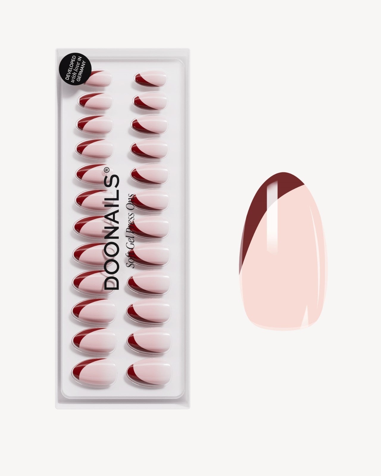 doonails-red-slate-french-short-almond-soft-gel-press-ons image 1