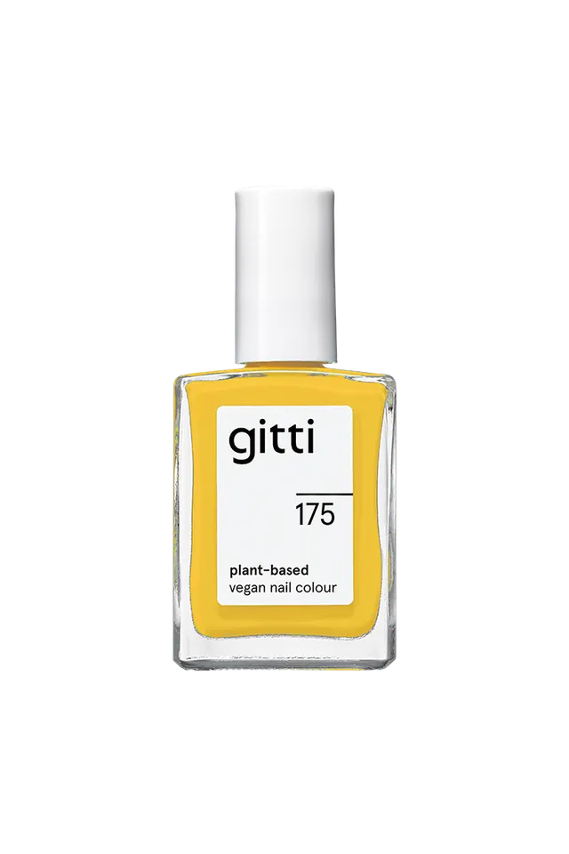 gitti-no-175-pflanzenbasierter-nagellack-sonniges-gelb image 1