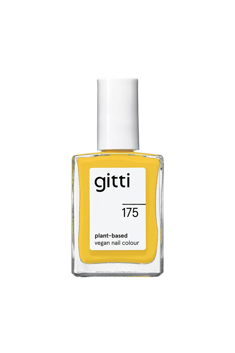 gitti-no-175-pflanzenbasierter-nagellack-sonniges-gelb image 1