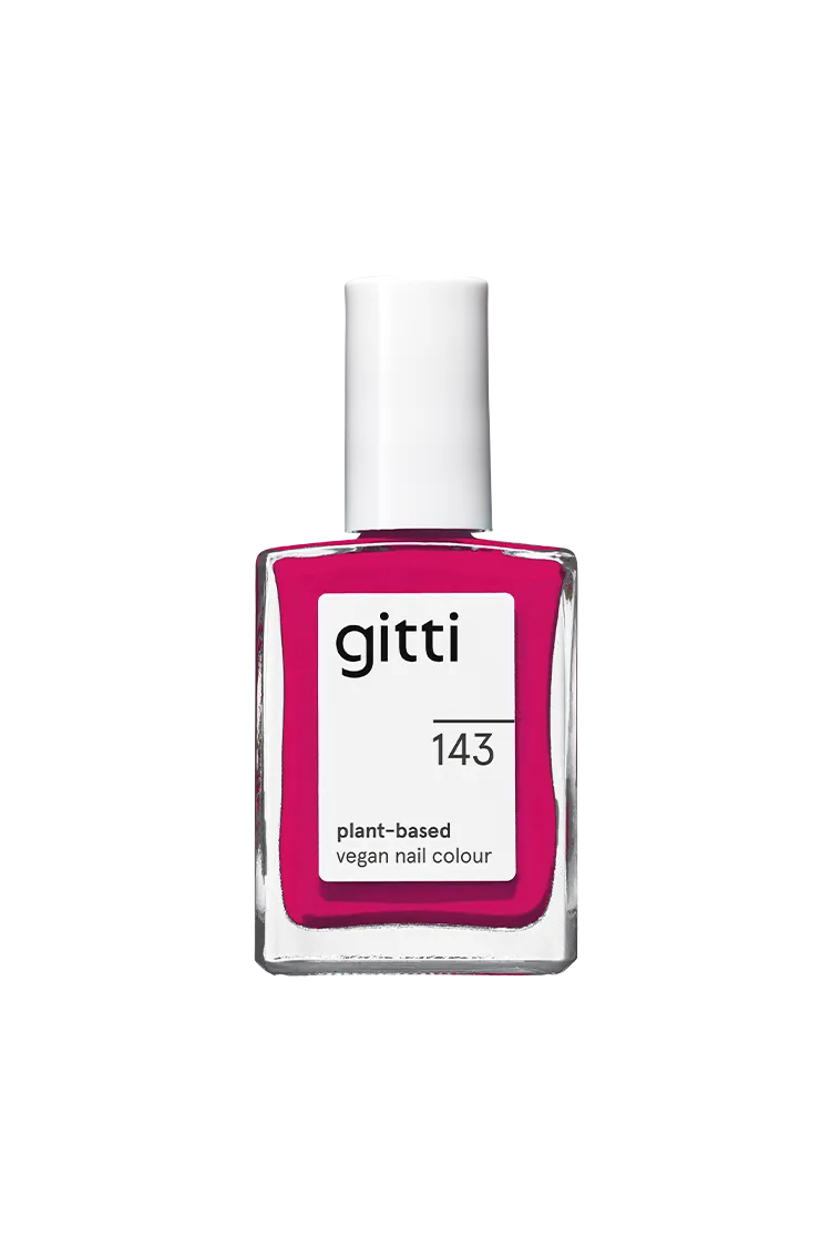 gitti-no-143-nagellack-leuchtendes-pink-plant-based image 1