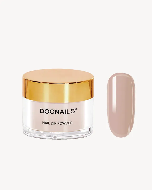 doonails-cappuccino-dipping-powder-warmes-taupe-karamell image 1