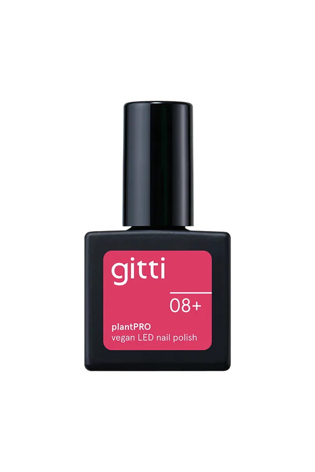 gitti-no-08-plantpro-gel-nail-polish-strahlendes-pink image 1