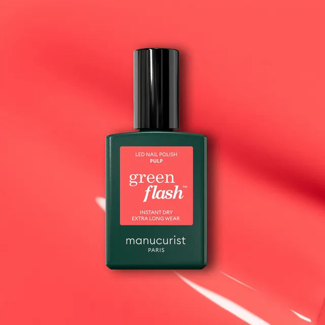 manucurist-green-flash-pulp-semi-permanenter-nagellack-in-korallrosa image 1