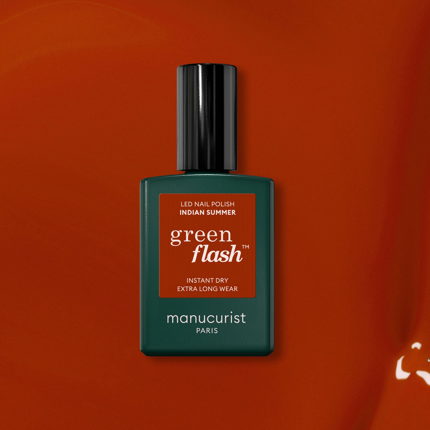manucurist-green-flash-indian-summer-semi-permanenter-nagellack-ockerrot image 1