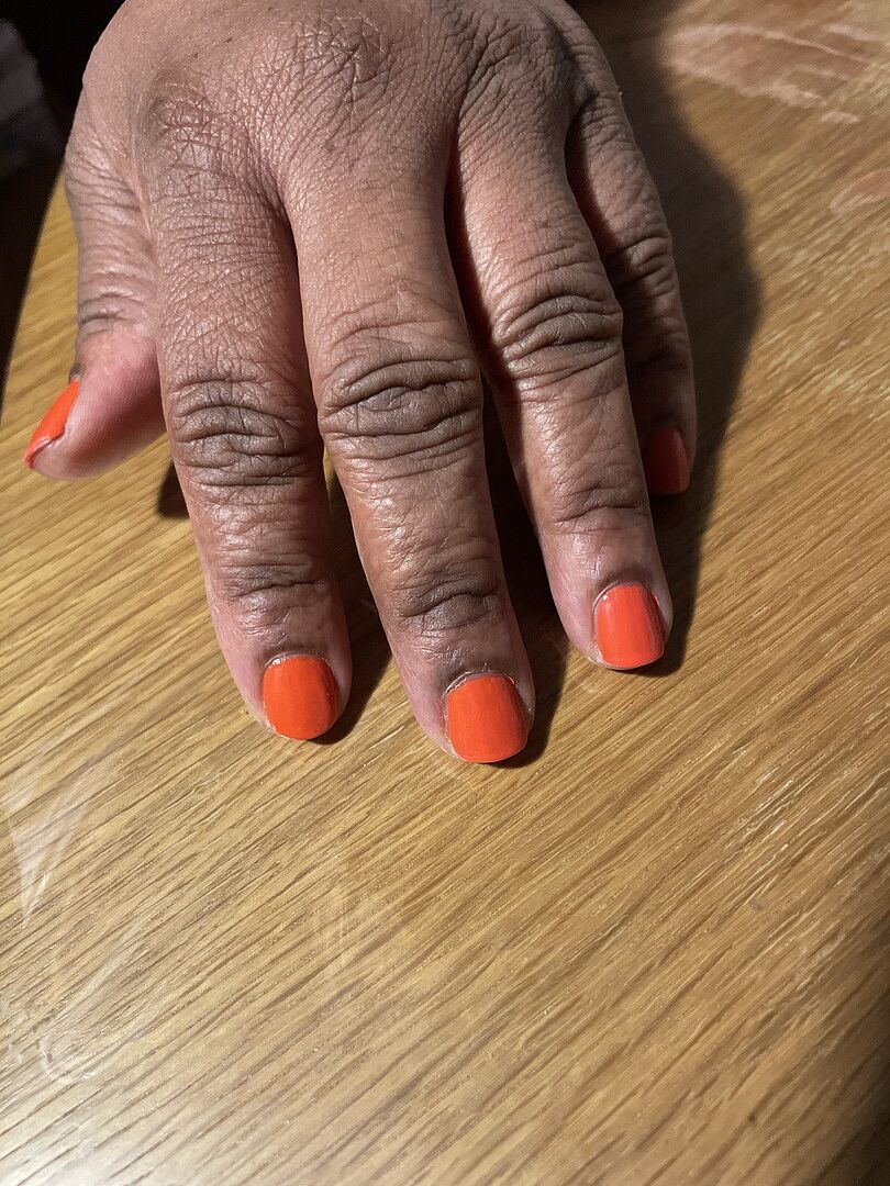 Tolle Farbe, etwas streaky
