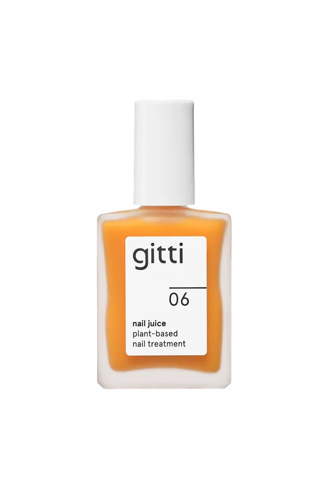 gitti-nail-juice-no-06-veganer-pflegelack-gelb-jelly-finish-transparent-15-ml image 1