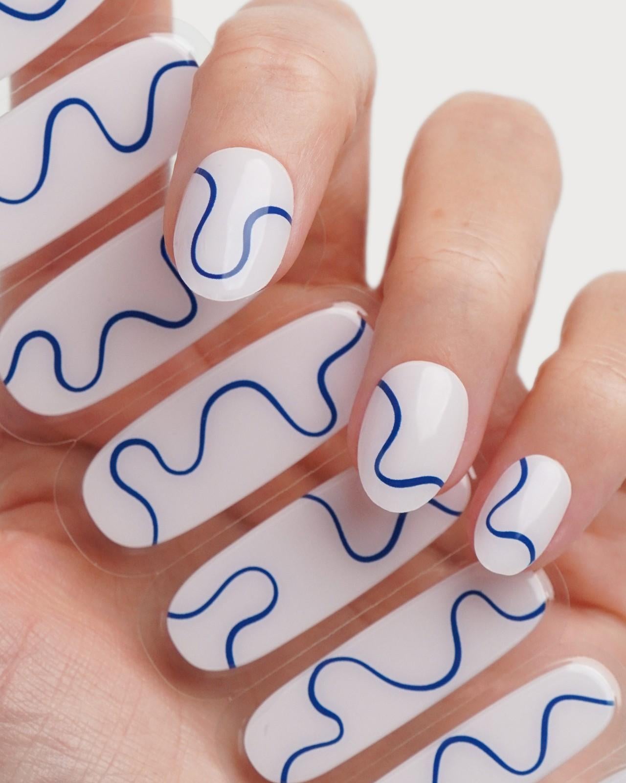 doonails-blue-swirls-uv-gel-strips image 5