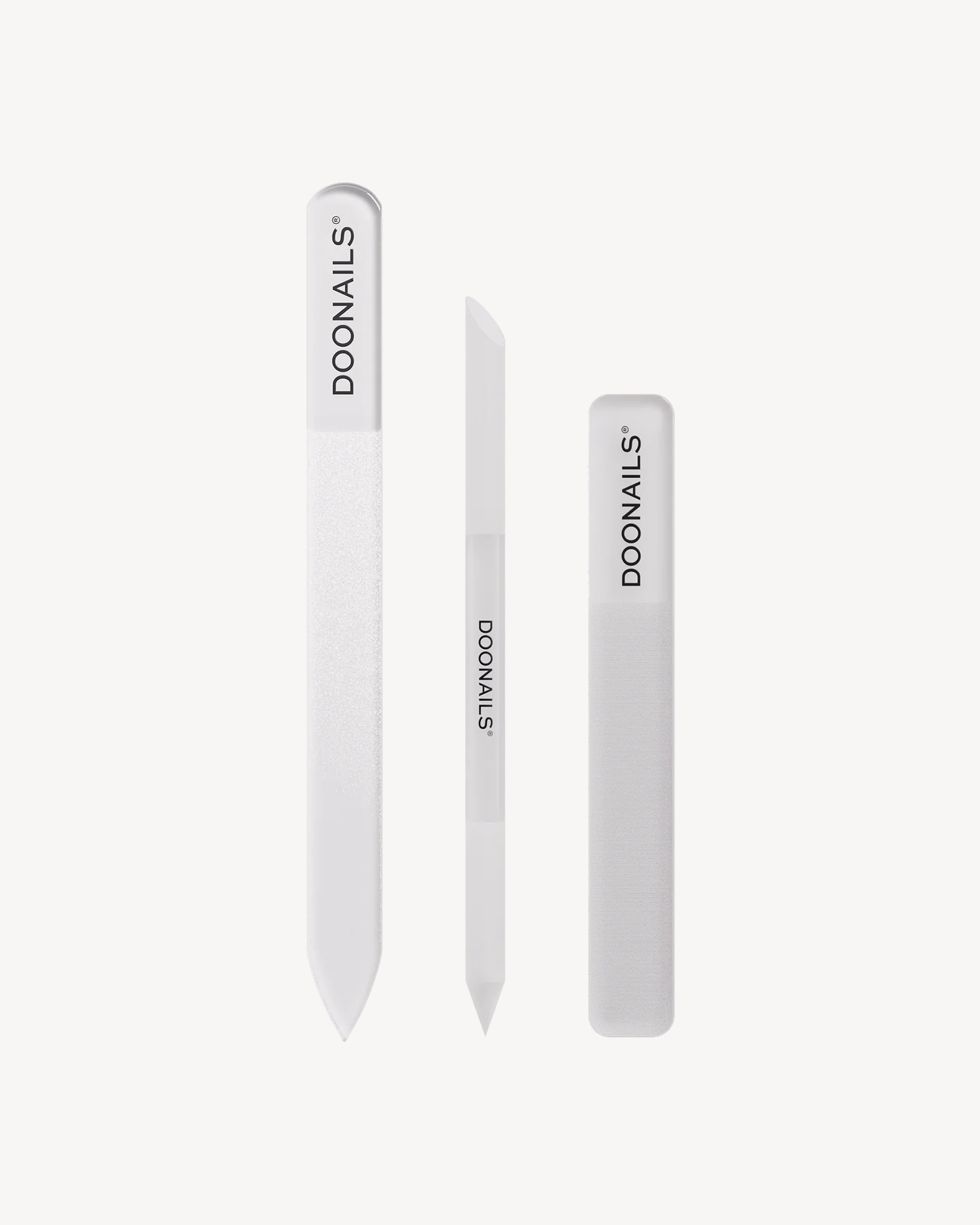 doonails-glas-tool-set-nagelfeile-nagelhautschieber-buffer image 1