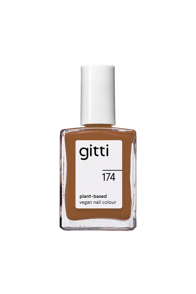gitti-no-174-pflanzenbasierter-nagellack-erdiges-braun image 1