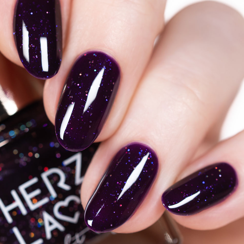 herzlack-sternengalaxie-veganer-glitzer-nagellack-lila-11ml image 3