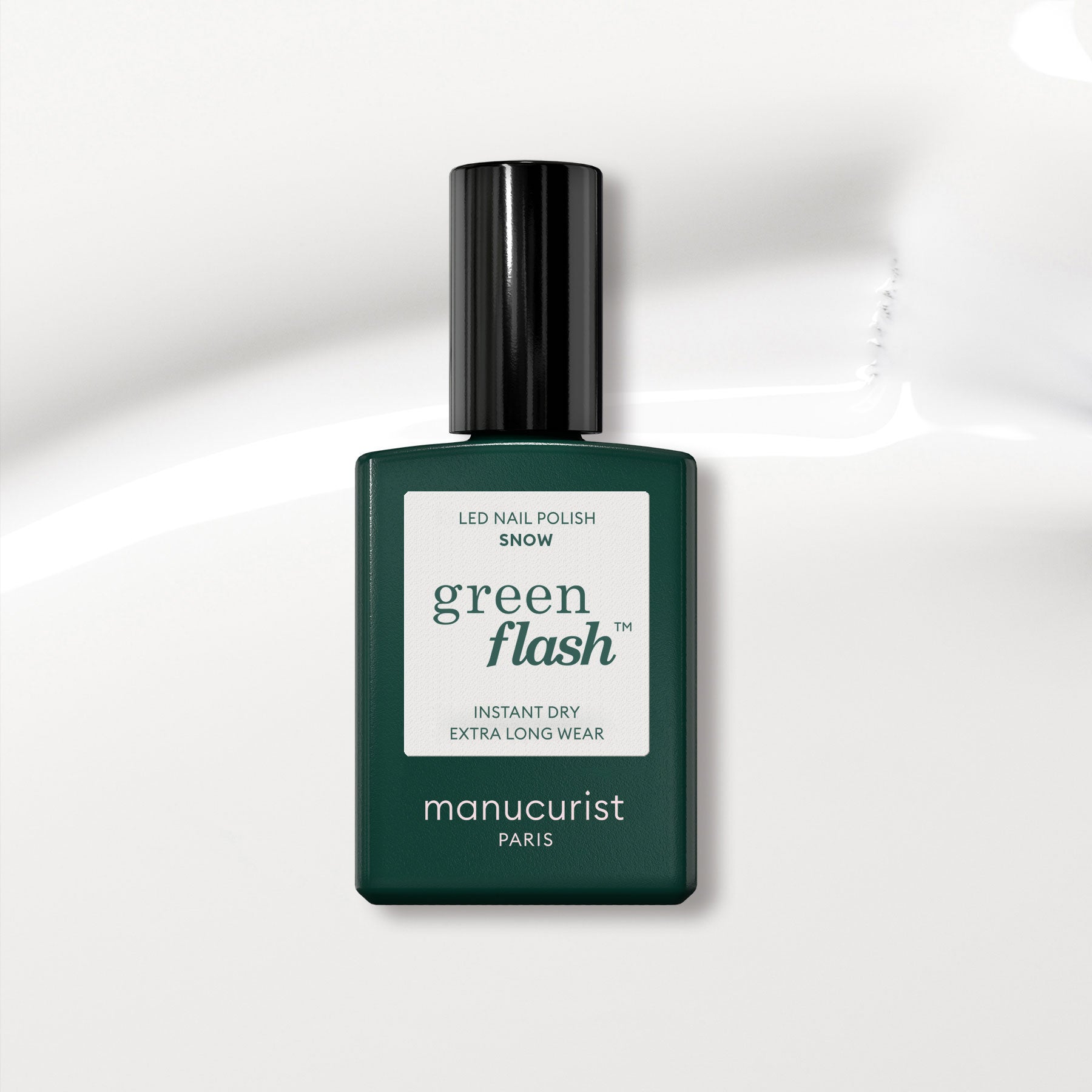 manucurist-snow-green-flash-semi-permanenter-nagellack-wei image 1